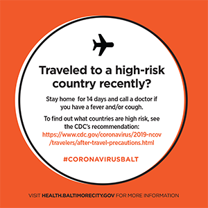 If you have travelled recently, stay home for 2 weeks and monitor yourself for symptoms. 
